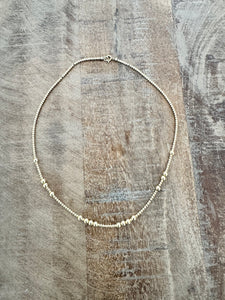 Mixed Bead Gold Filled Choker