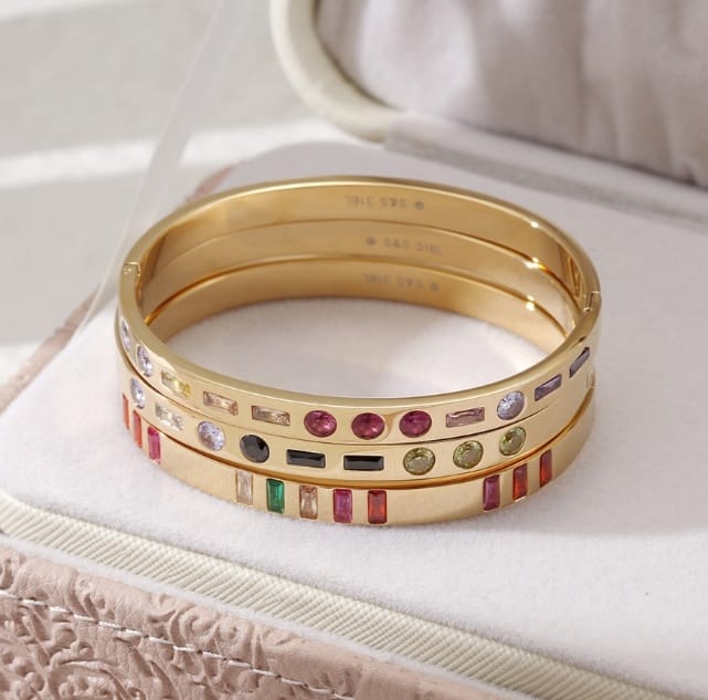 Morse Code Bangle Set – Phia & B